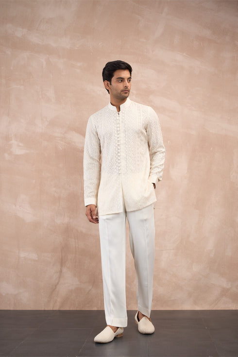 Vertical Aari FLB Kurta Shirt Set